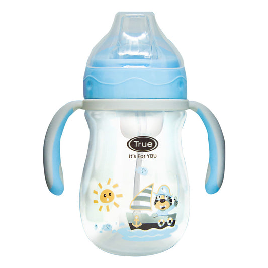 كوب أطفال ترو بماصة سيليكون ويدين +6 شهور - 270 مل