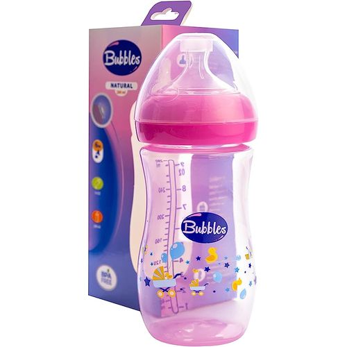 Bubbles Natural Baby Bottle 280ml