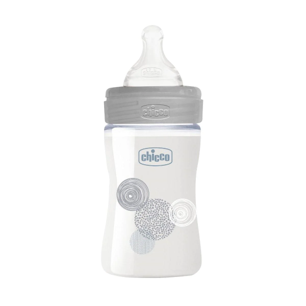 CHICCO WELL-BEING 150 ml GLASS BOTTLE زجاج