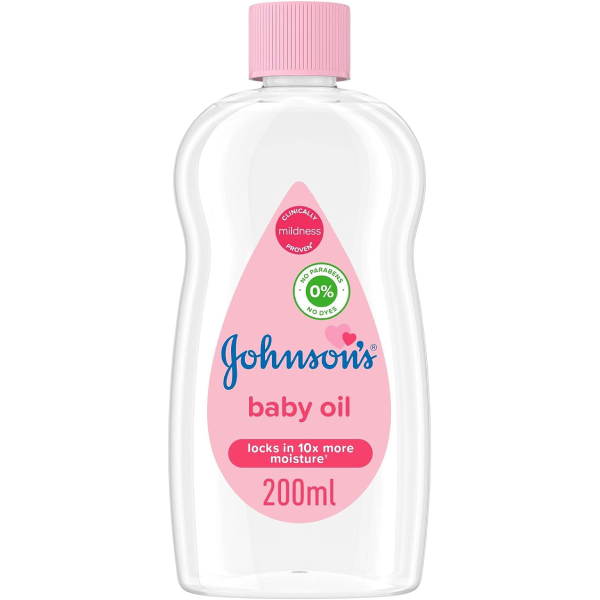 JOHNSON’S Baby Oil, 200ml