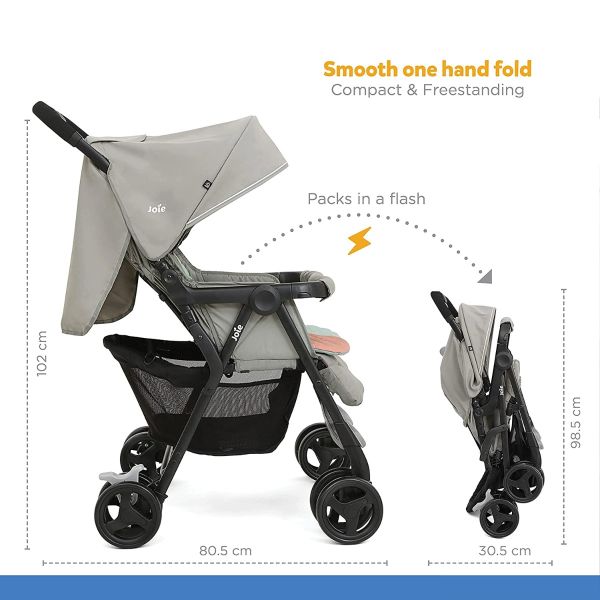 JOIE Stroller Air Twin Nectar & Mineral