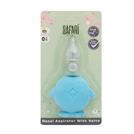 SAFARI BABY NASAL ASPIRATOR WITH VALVE