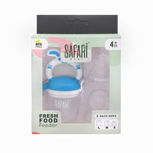 SAFARI BABY FRESH FOOD FEEDER WITH 3 SACK SIZES