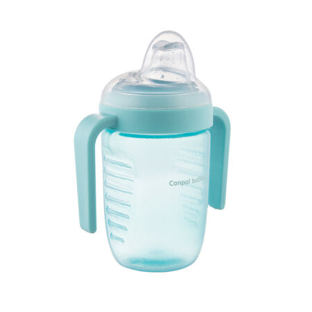 Canpol babies Non-Spill Cup with Silicone Spout 220ml