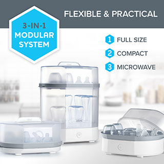 CHICCO 3-in-1 Steam Sterilizer
