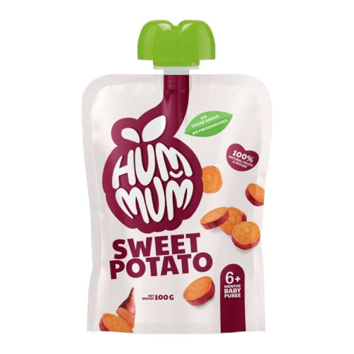 Hum Mum Sweet Potato Baby Puree - 100 gm