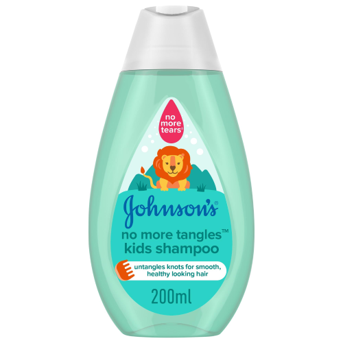 JOHNSON’S Kids Shampoo - No More Tangles, 200ml