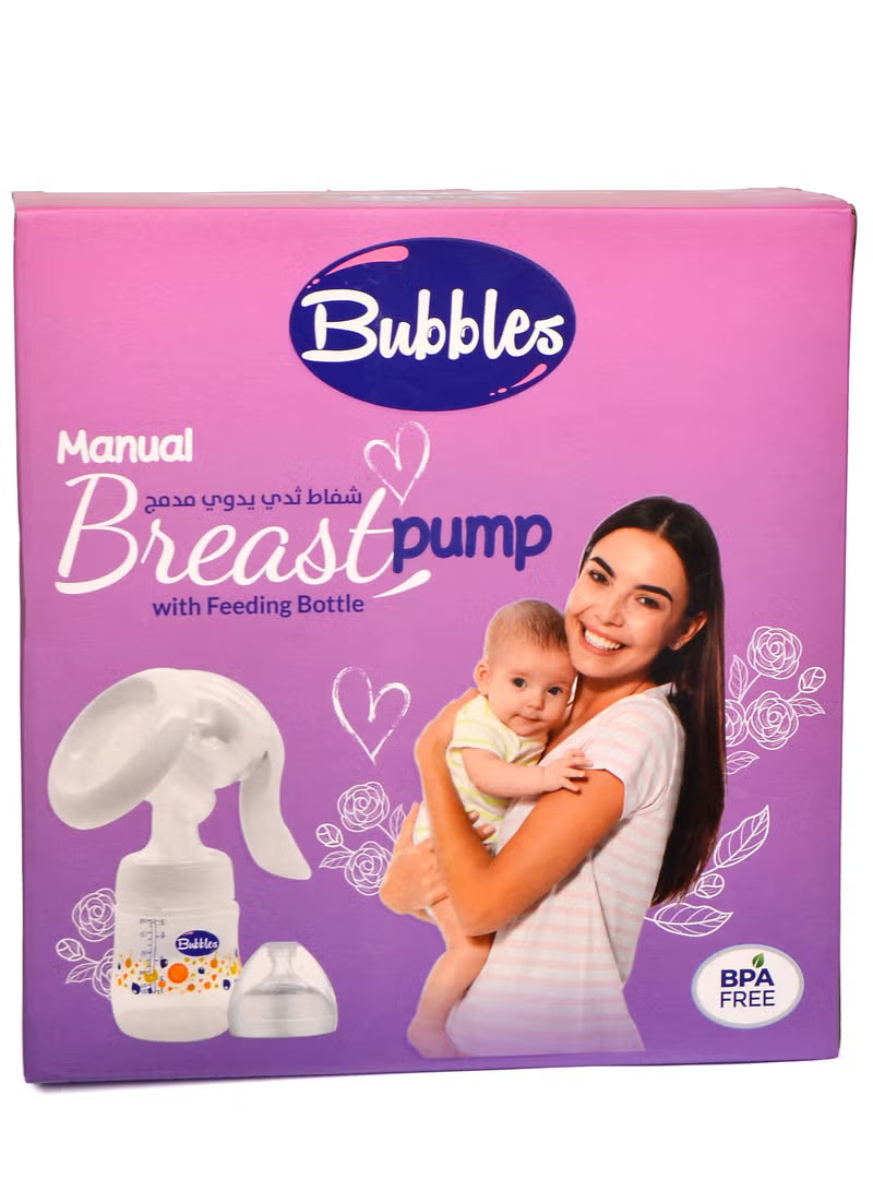 Bubbles Manual Breast Pump