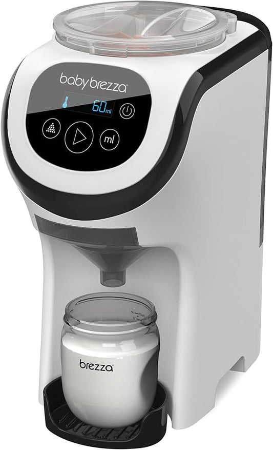 Baby Brezza Formula Pro Mini automatic formula maker for baby bottle feeding
