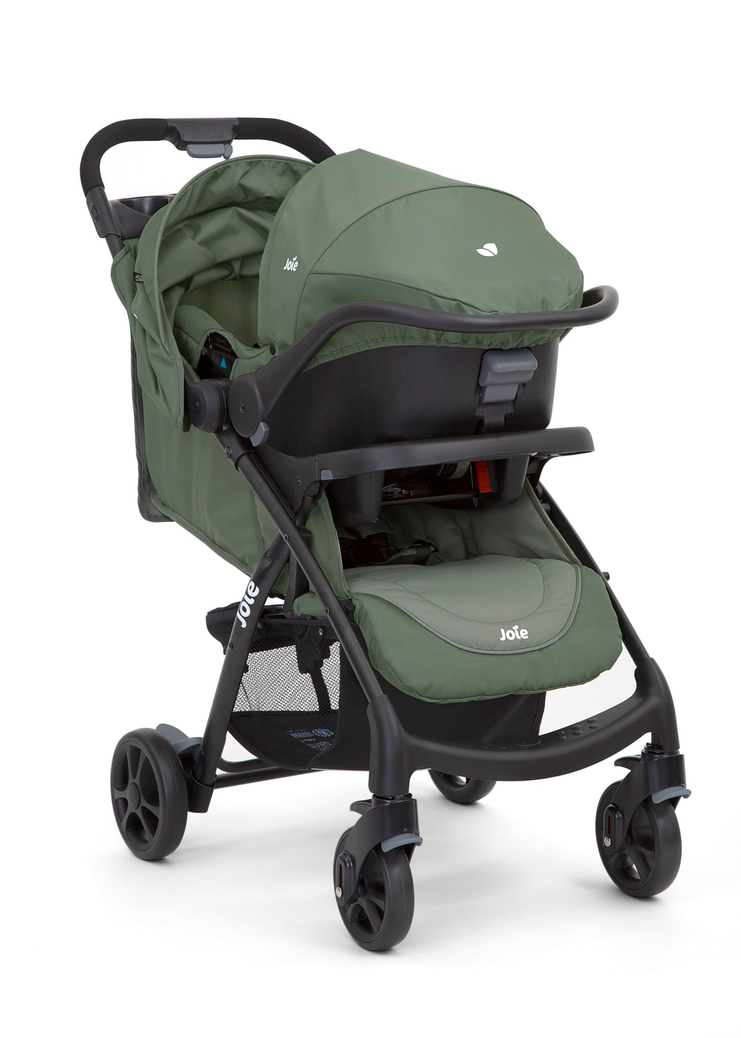 Joie Muze Travel System Coal Baby Stroller and Car Seat - Black
