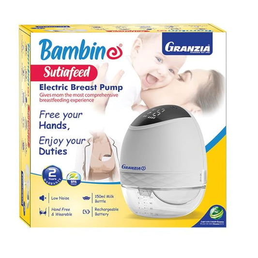 GRANZIA Electronic breast milk pump model sutiafeed ( 2 YEARS WARRANTY )