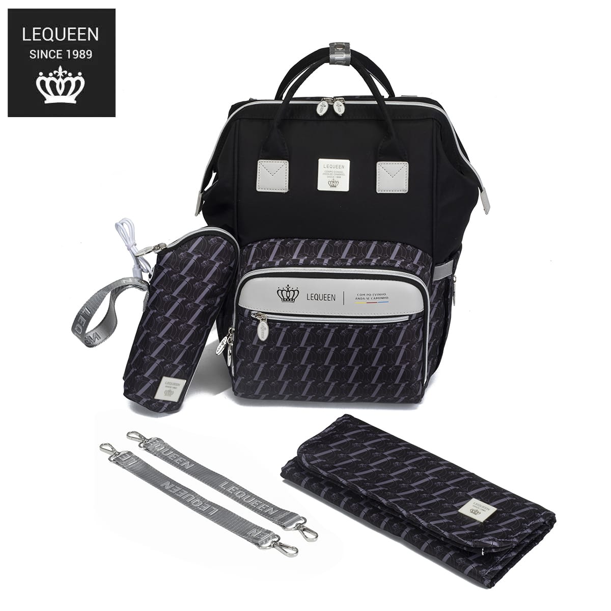 Lequeen Diamond 8TH Special Edition Soft Waterproof Original Mommy Bag