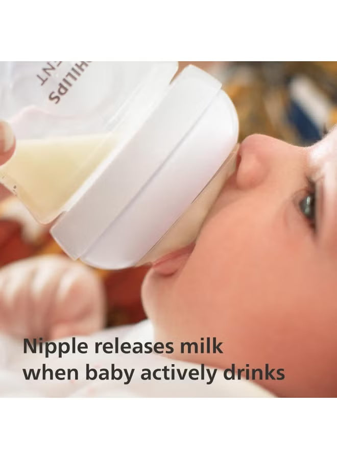 Avent Natural Response Nipple Flow 2 (0M+) - 2 Pack
