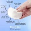 Hydrogel breast discs