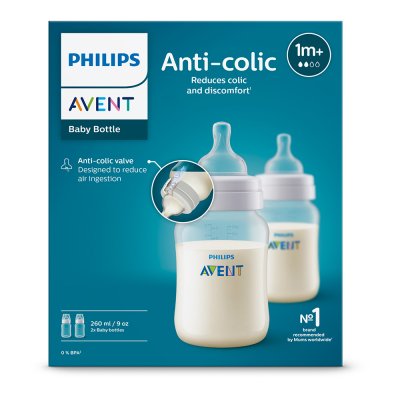 Philips AVENT Anti-colic bottle 260ml, 1m+, 2 pcs