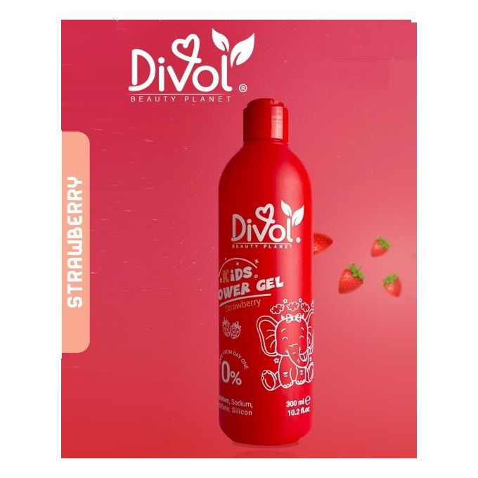 Divol Shower gel Strawberry 300 ML