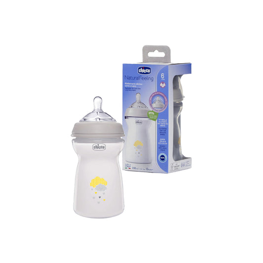 Chicco Natural Feeling Bottle Fast Flow 330ml 6m+