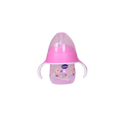 Bubbles Natural Feeding Bottle 150ml With Hand