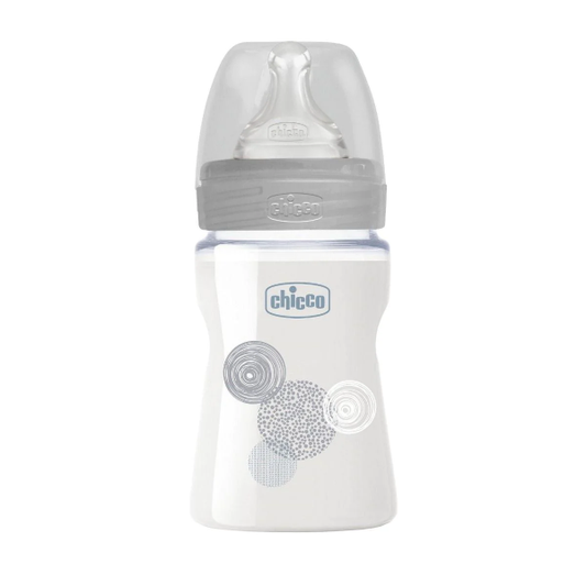 CHICCO WELL-BEING 150 ml GLASS BOTTLE زجاج