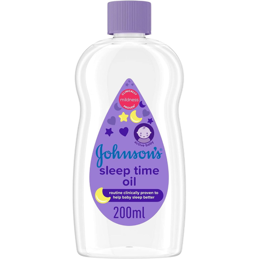 Johnson's baby oil, sleep time, 200 ml