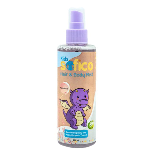 SOFICO KIDS HAIR & BODY MIST PEEKABOO 200ML
