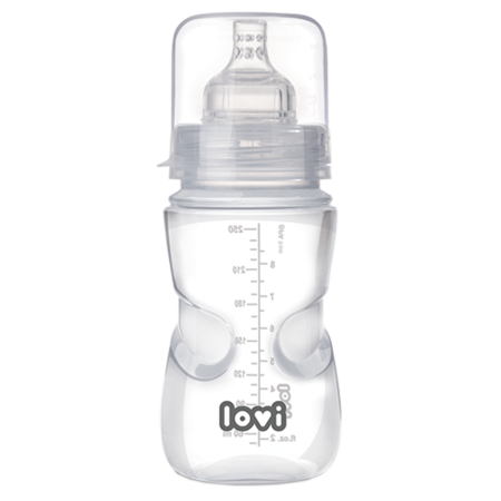 LOVI Self Sterilizing Bottle 250 ml ذاتية التعقيم بالميكروويف