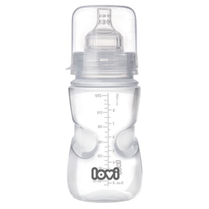 LOVI Self Sterilizing Bottle 250 ml ذاتية التعقيم بالميكروويف