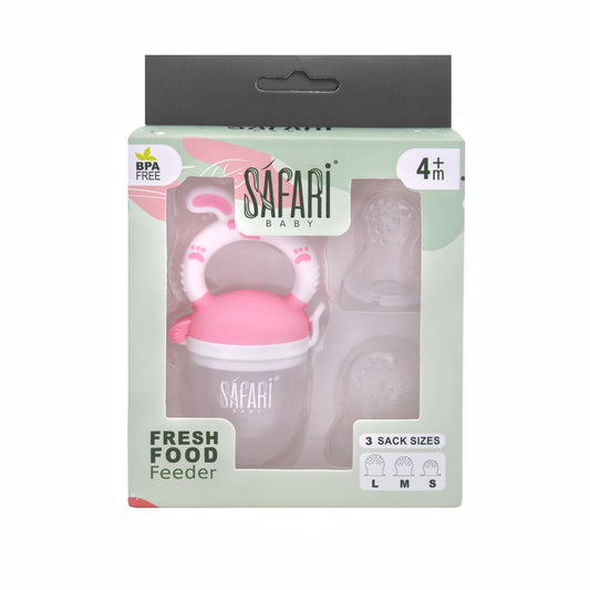 SAFARI BABY FRESH FOOD FEEDER WITH 3 SACK SIZES