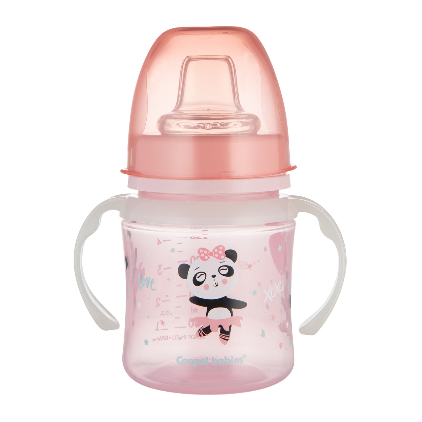 Canpol babies Training Cup with Glowing Handles PP EasyStart Exotic Anima