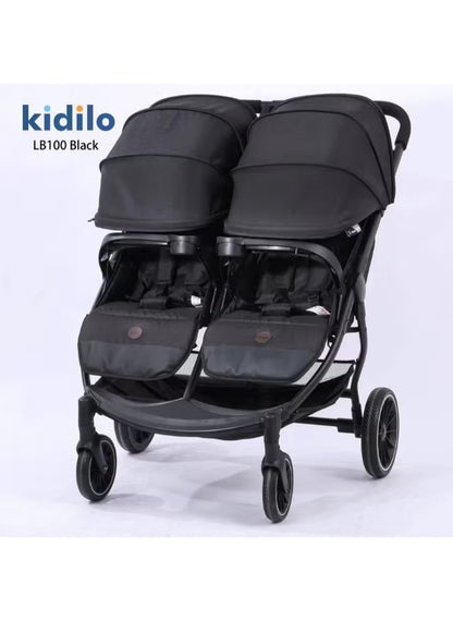 Kidilo Baby Twin Stroller