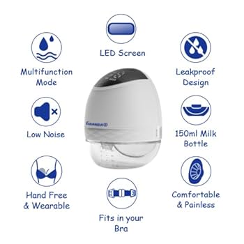 GRANZIA Electronic breast milk pump model sutiafeed ( 2 YEARS WARRANTY )