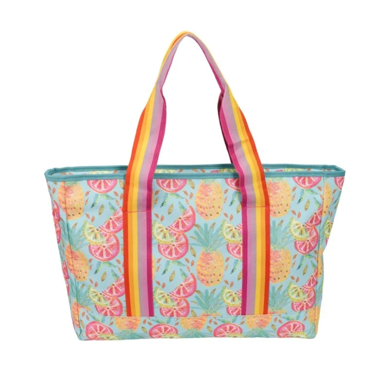 Swirls and Flamingos Double Face Tote Bag