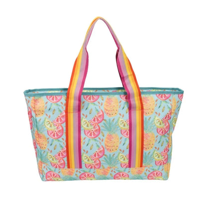 Swirls and Flamingos Double Face Tote Bag