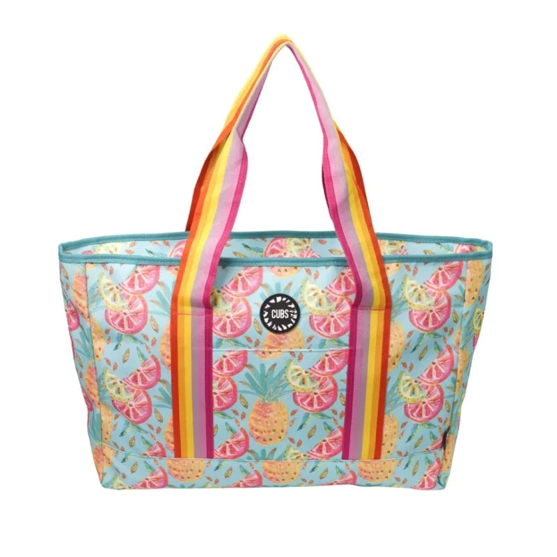 Swirls and Flamingos Double Face Tote Bag