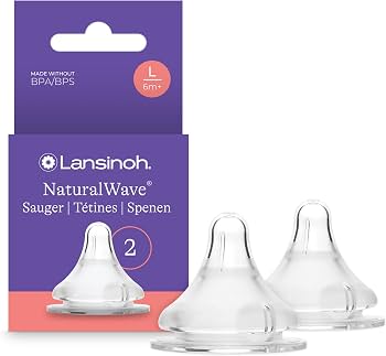 Lansinoh NaturalWave Large +6m