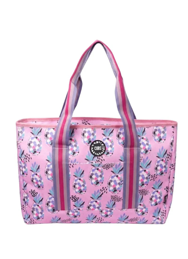 Swirls and Flamingos Double Face Tote Bag