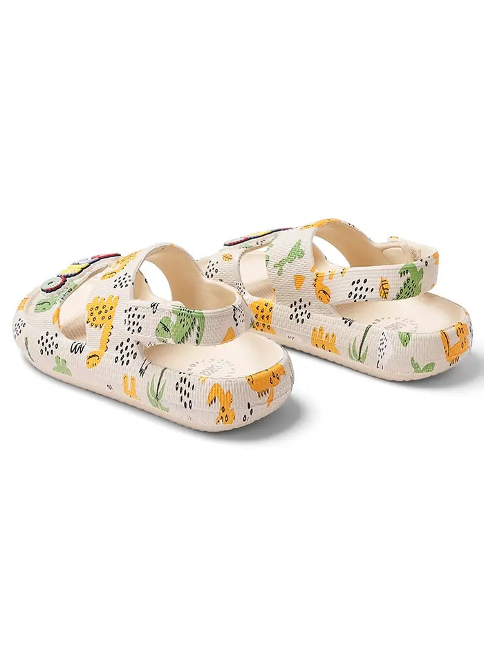 Khaki Dino Kids Sandal