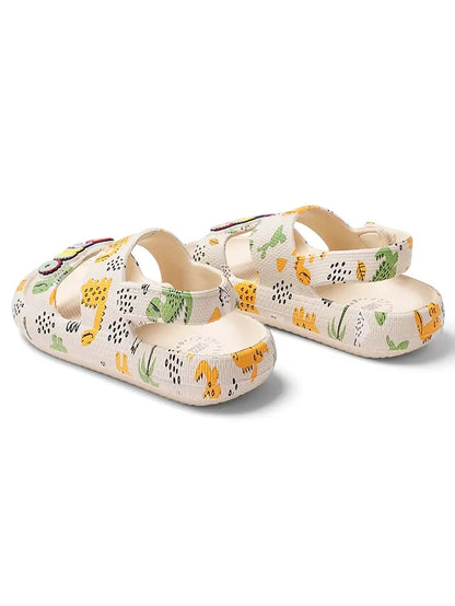Khaki Dino Kids Sandal