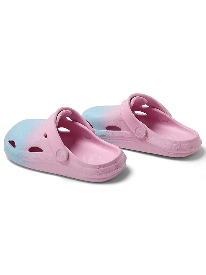 Glitter Peach & Lilac Clog