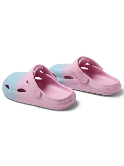 Glitter Peach & Lilac Clog