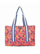 Swirls and Flamingos Double Face Tote Bag