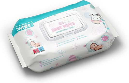 White Baby Wipes 100 Pics