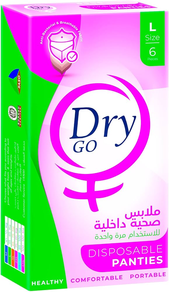 Dry go, comfortable disposable panties