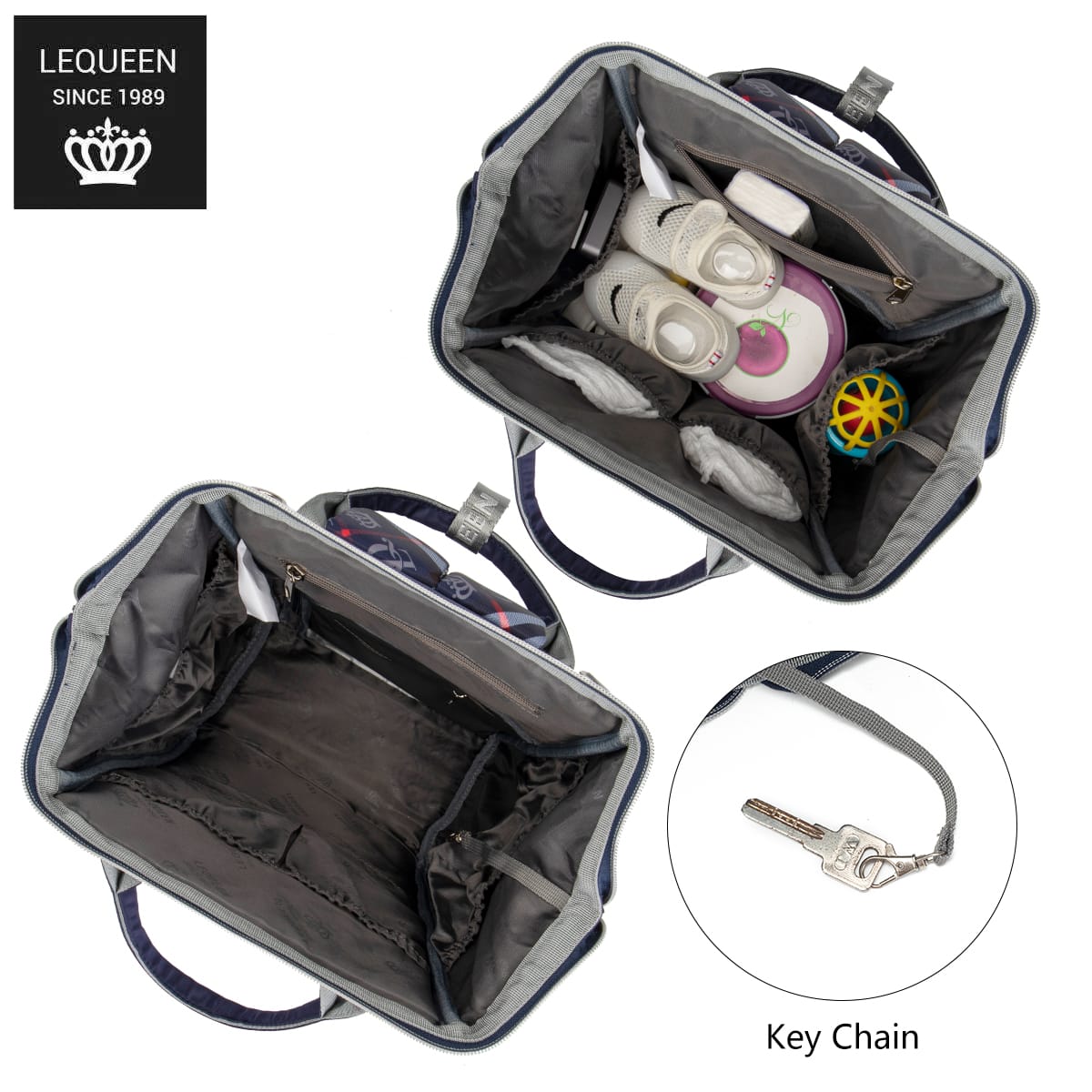 Lequeen Diamond 8TH Special Edition Soft Waterproof Original Mommy Bag