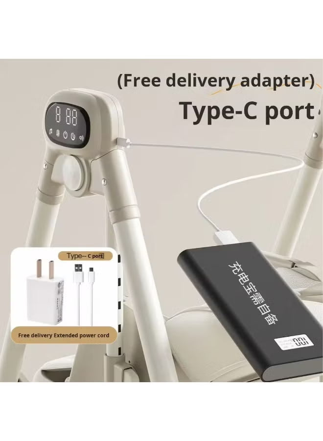 كرسي طعام للأطفال من امبريلا متعدد الخصائص بلوتوث وتايمر وموسيقي وريموت تحكم 5 سرعات