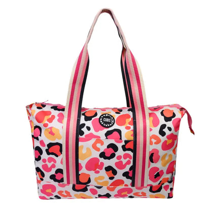 Swirls and Flamingos Double Face Tote Bag