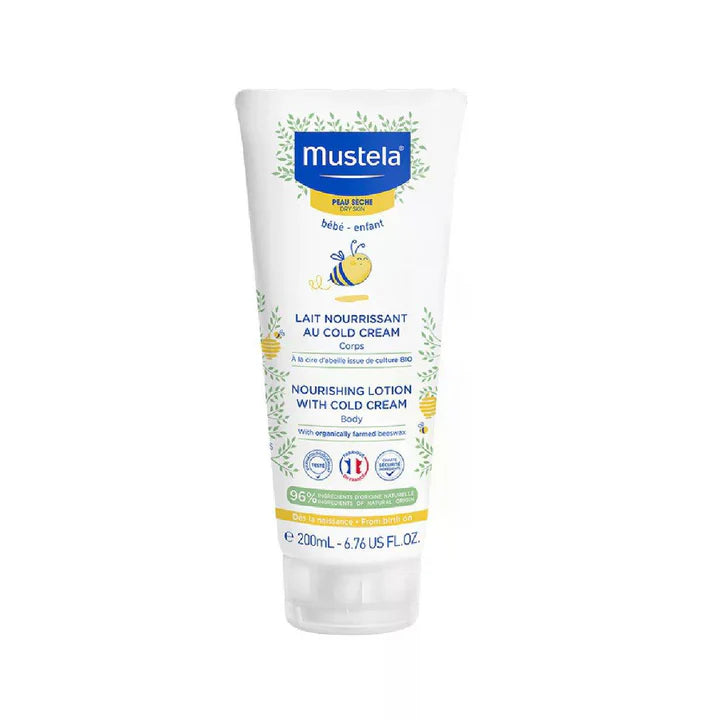 Mustela Nourishing Lotion with Cold Cream 200ml