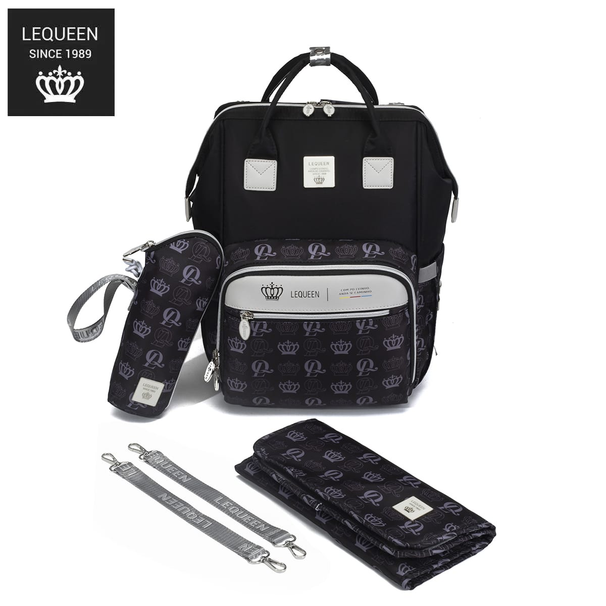 Lequeen Diamond 8TH Special Edition Soft Waterproof Original Mommy Bag