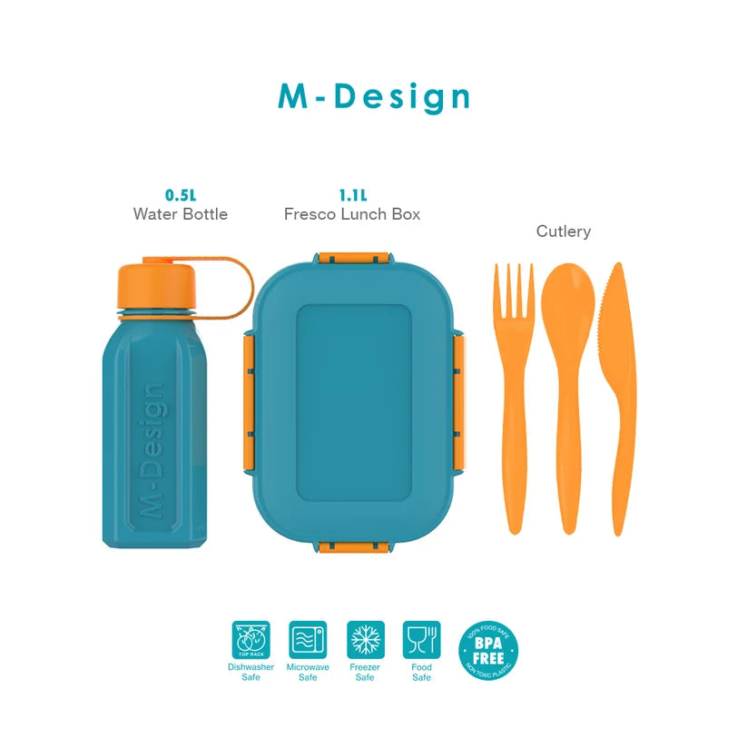 2.1 Lunch Set + Free Notebook & Stickers