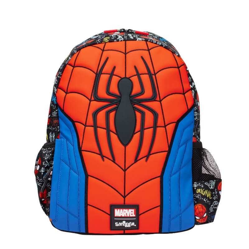 Spider-Man Junior Character Hoodie Backpack size 15